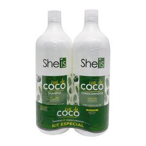Kit Shampoo + Condicionador Vai De Coco 1lt
